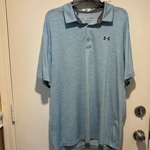 Under Armour Men's Light Blue Polo Shirt